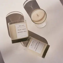 Load image into Gallery viewer, Palo Santo and Desert Rose Candle 8oz by Na Nin