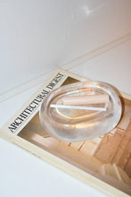 Load image into Gallery viewer, Vintage Thick and Chunky Lucite Oval Display Dish/Catchall