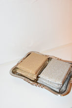 Load image into Gallery viewer, Chic Kitchen Sponge in Metallic Gold and Silver