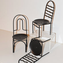 Load image into Gallery viewer, Vintage Mini Table Top Arched Wire Chair Candleholders