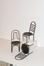 Load image into Gallery viewer, Vintage Mini Table Top Arched Wire Chair Candleholders