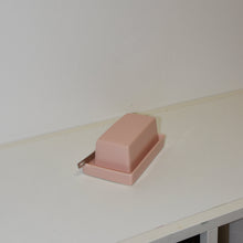 Load image into Gallery viewer, Ceramic Butter Dish w/ Spreader made in Japan