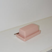 Load image into Gallery viewer, Ceramic Butter Dish w/ Spreader made in Japan