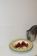 Load image into Gallery viewer, Tramp Art Paper Mache Tulip Painted Bowl