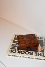 Load image into Gallery viewer, Vintage Small Burlwood Box