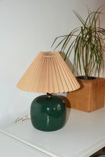 Load image into Gallery viewer, Vintage Forest Green Mini Lamp
