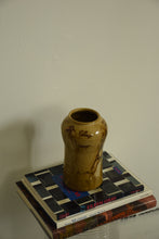 Load image into Gallery viewer, Vintage 70&#39;s Signed Pottery Vase in Neutral Colorway, Brown and Taupe
