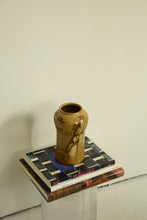 Load image into Gallery viewer, Vintage 70&#39;s Signed Pottery Vase in Neutral Colorway, Brown and Taupe
