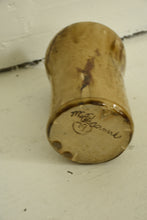 Load image into Gallery viewer, Vintage 70&#39;s Signed Pottery Vase in Neutral Colorway, Brown and Taupe
