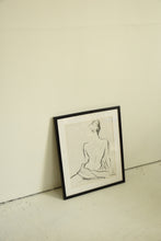 Load image into Gallery viewer, Vintage Original Nude Drawing Signed
